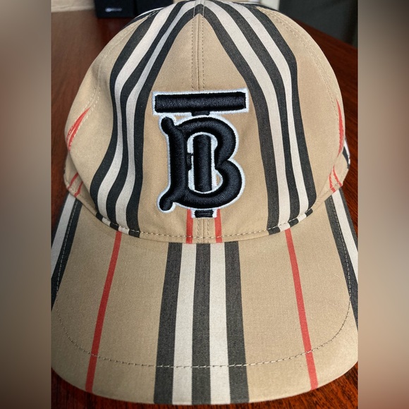 Burberry Other - TB Monogram Vintage Check Baseball Cap